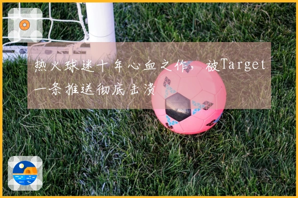 热火球迷十年心血之作，被Target一条推送彻底击溃